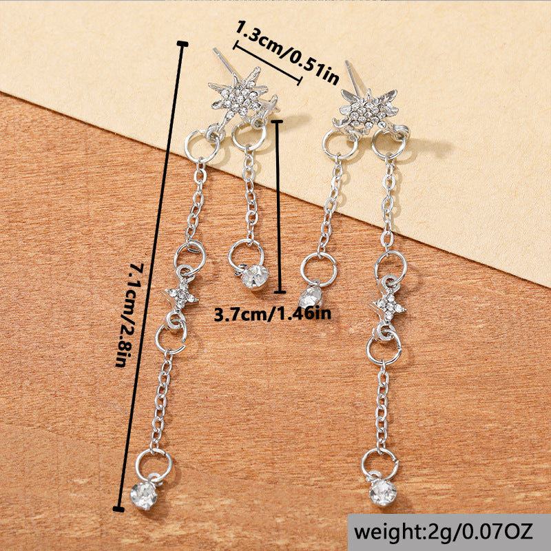 Atemberaubende Ohrring für den Alltag