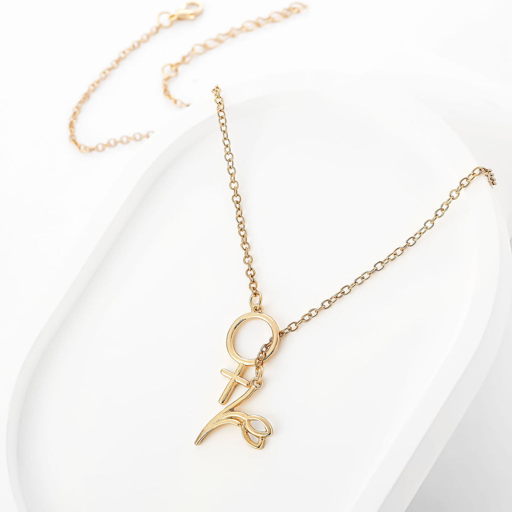 Romantische Gold Halskette für besondere Momente