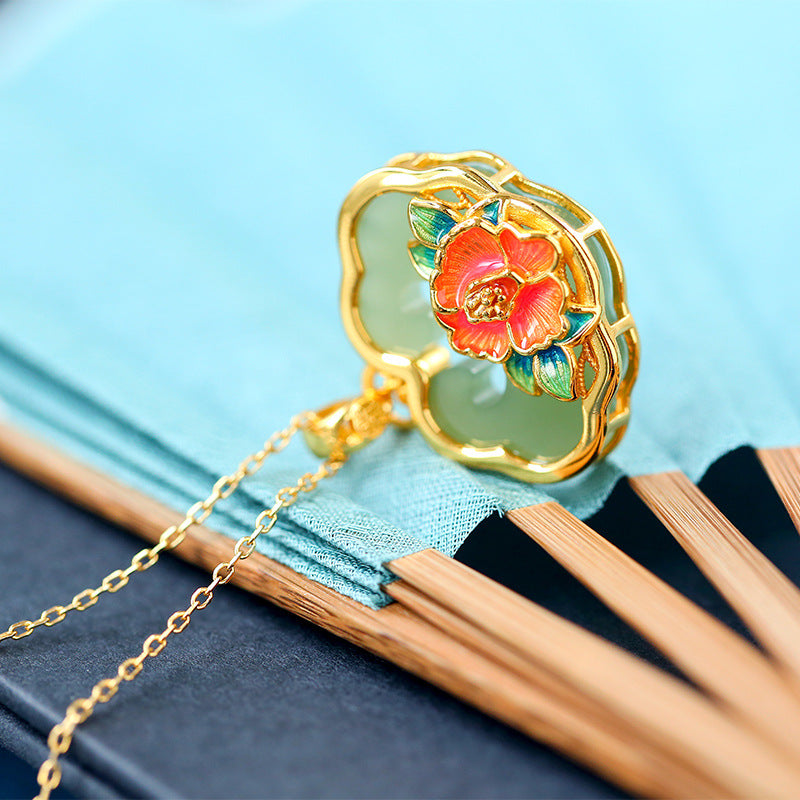 Romantische Gold Halskette für besondere Momente