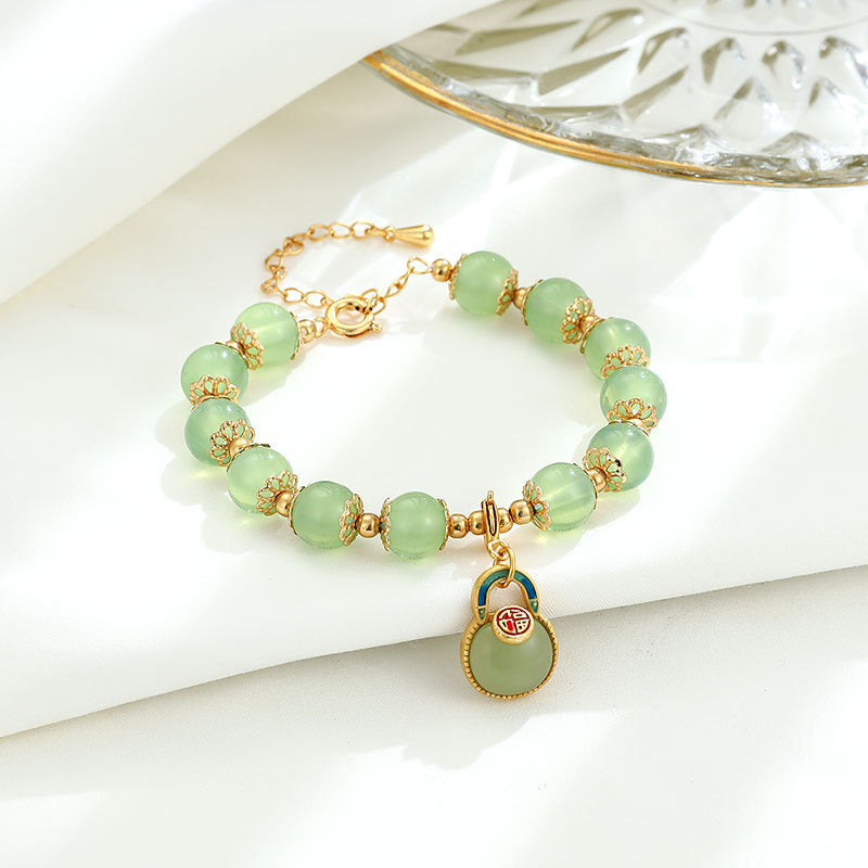 Zarte handwerkliche Silber Armband