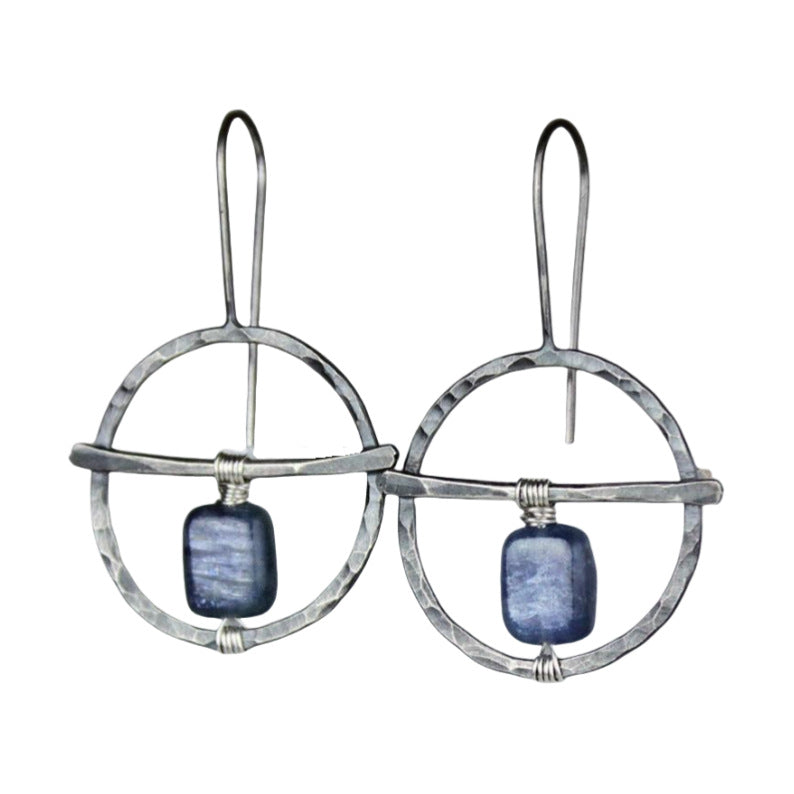 Schöne Silber Ohrring mit einzigartigem Stil