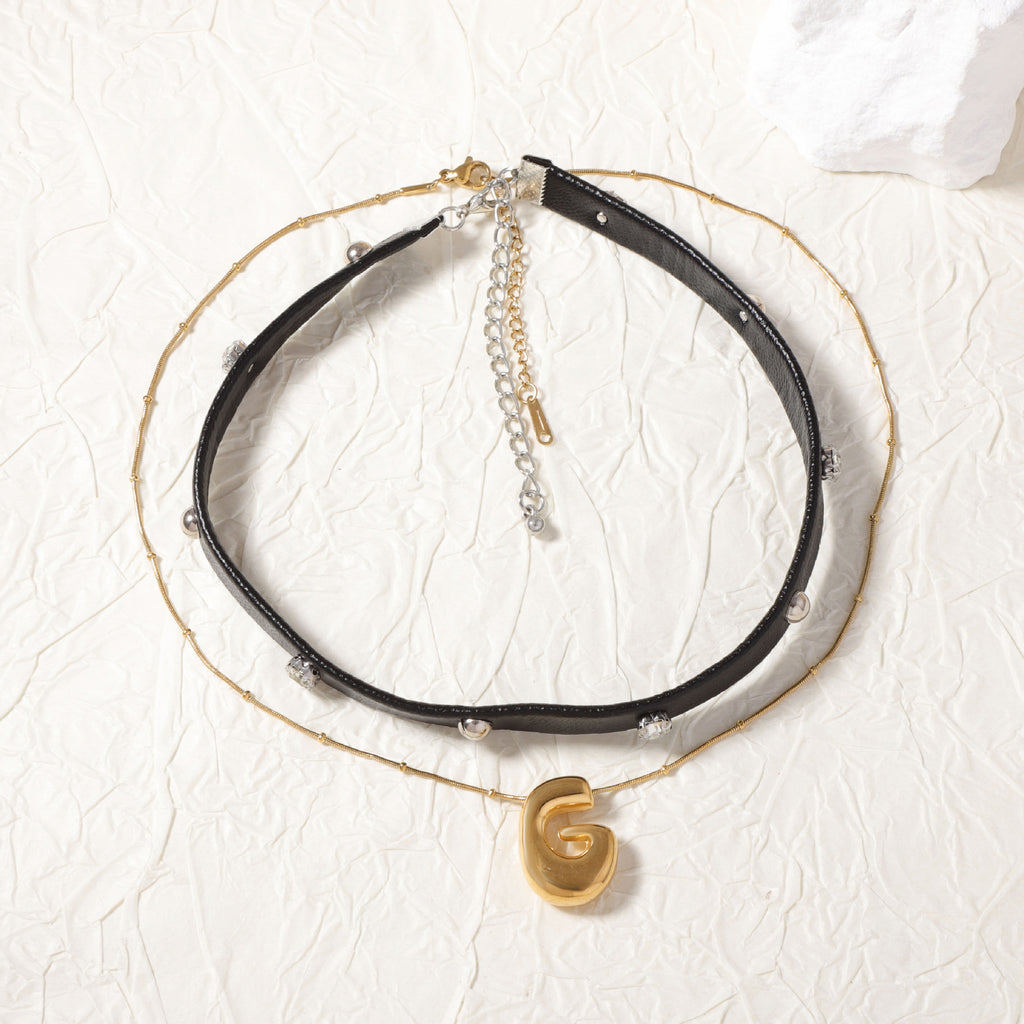 Zarte handwerkliche Halskette