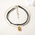 Zarte handwerkliche Halskette