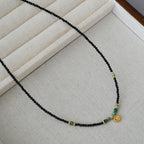 Zarte handwerkliche Halskette