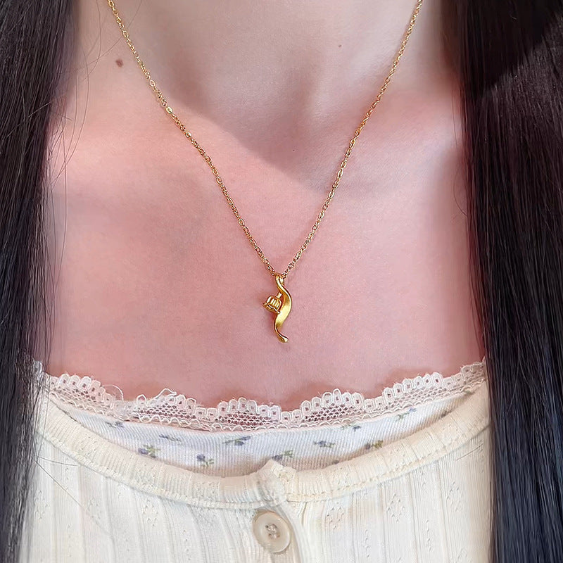 Handgefertigte Vintage Halskette