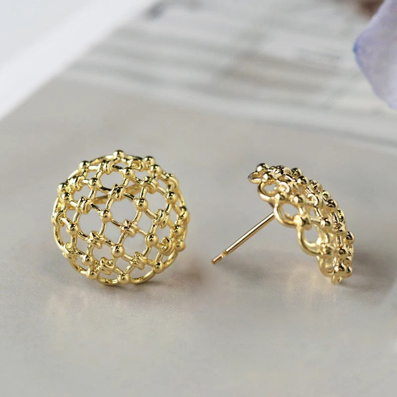 Atemberaubende Gold Ohrring für den Alltag