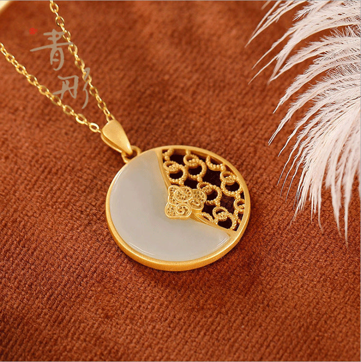 Romantische Gold Halskette für besondere Momente