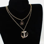 Zarte handwerkliche Halskette