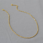 Romantische Gold Halskette für besondere Momente