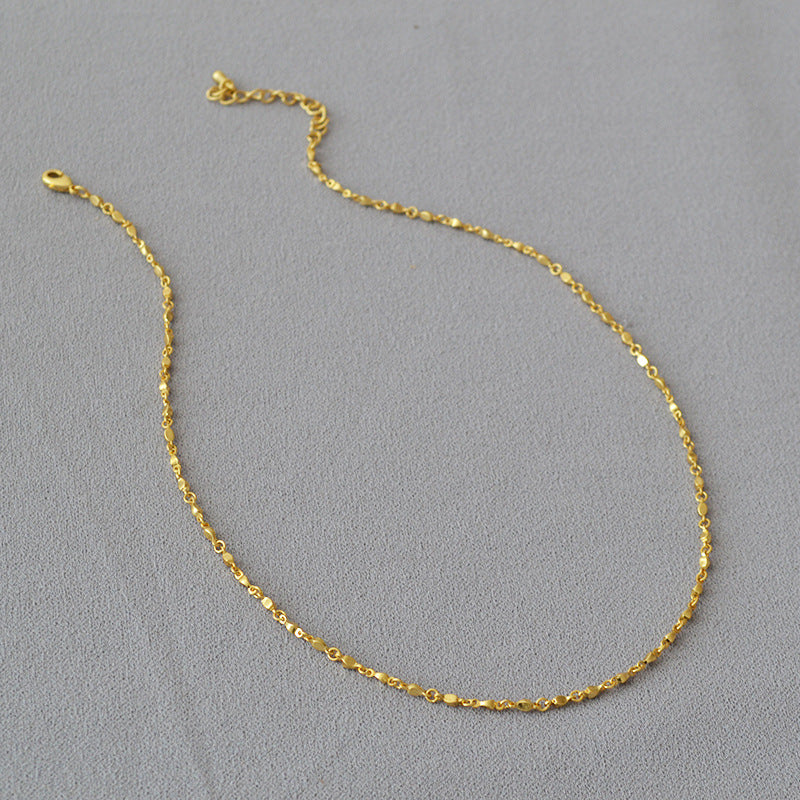 Romantische Gold Halskette für besondere Momente