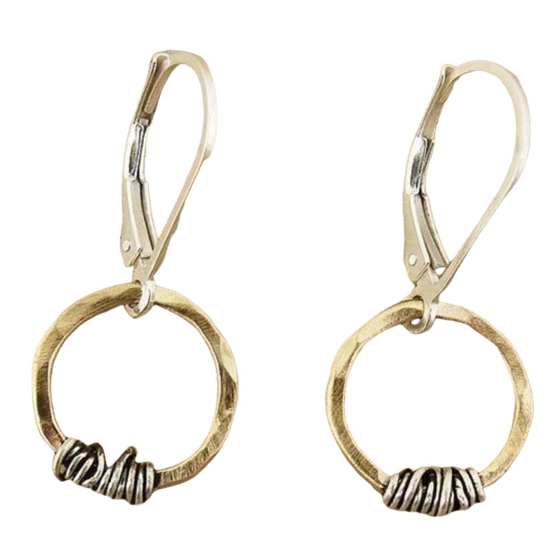 Atemberaubende Gold Ohrring für den Alltag