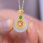 Schöne Silber Halskette mit einzigartigem Stil