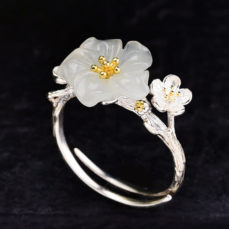 Schöne Silber Halskette mit einzigartigem Stil