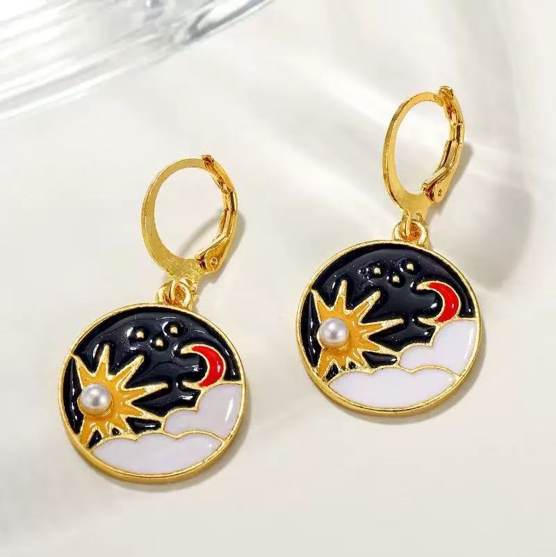 Handgefertigte Vintage Ohrring