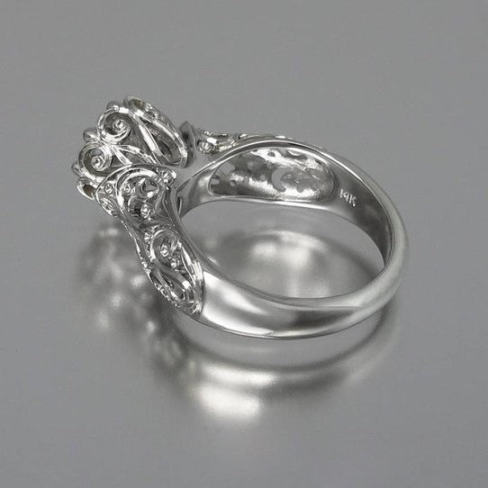 Handgefertigte Vintage Gold Ring