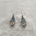 Zarte handwerkliche Ohrring