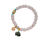 Zarte handwerkliche Gold Armband