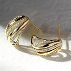 Atemberaubende Ohrring für den Alltag