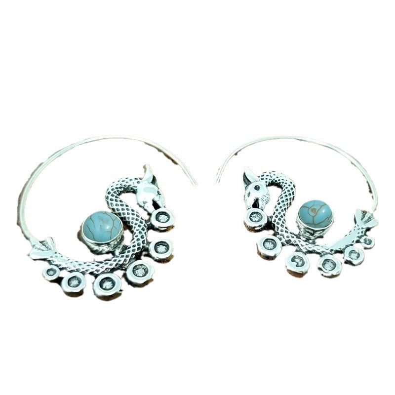 Atemberaubende Ohrring für den Alltag