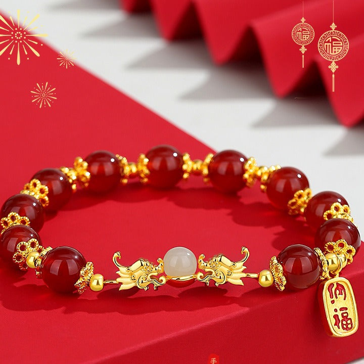 Handgefertigte Vintage Silber Armband