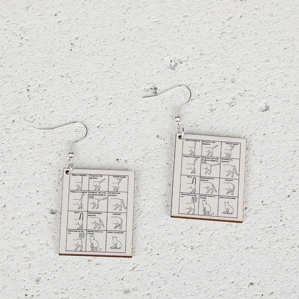 Atemberaubende Ohrring für den Alltag