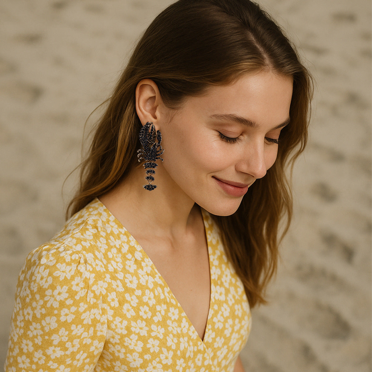 Atemberaubende Ohrring für den Alltag