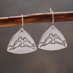 Handgefertigte Vintage Ohrring