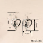 Atemberaubende Ohrring für den Alltag