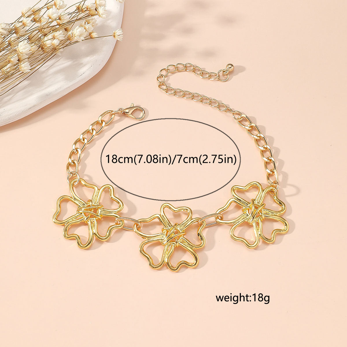 Charmante Gold Armband für jeden Anlass