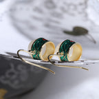 Atemberaubende Gold Ohrring für den Alltag