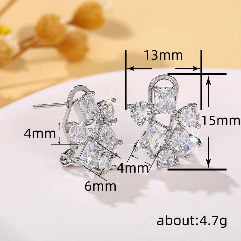 Atemberaubende Ohrring für den Alltag