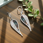 Zarte handwerkliche Ohrring