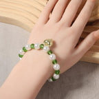 Zarte handwerkliche Perlen Halskette