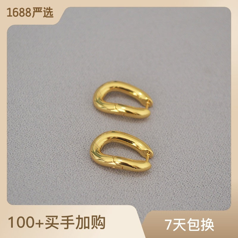 Atemberaubende Gold Ohrring für den Alltag