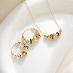 Zarte handwerkliche Halskette