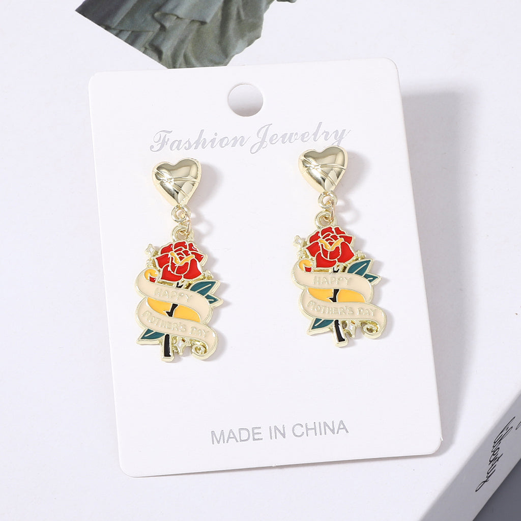 Atemberaubende Ohrring für den Alltag