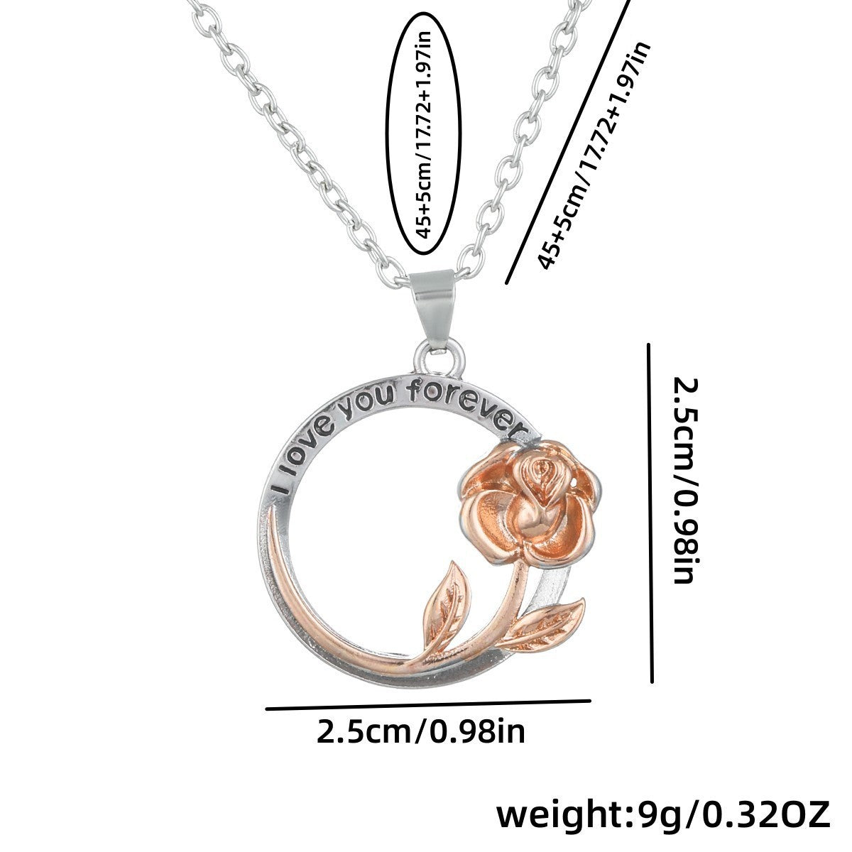 Schöne Halskette mit einzigartigem Stil