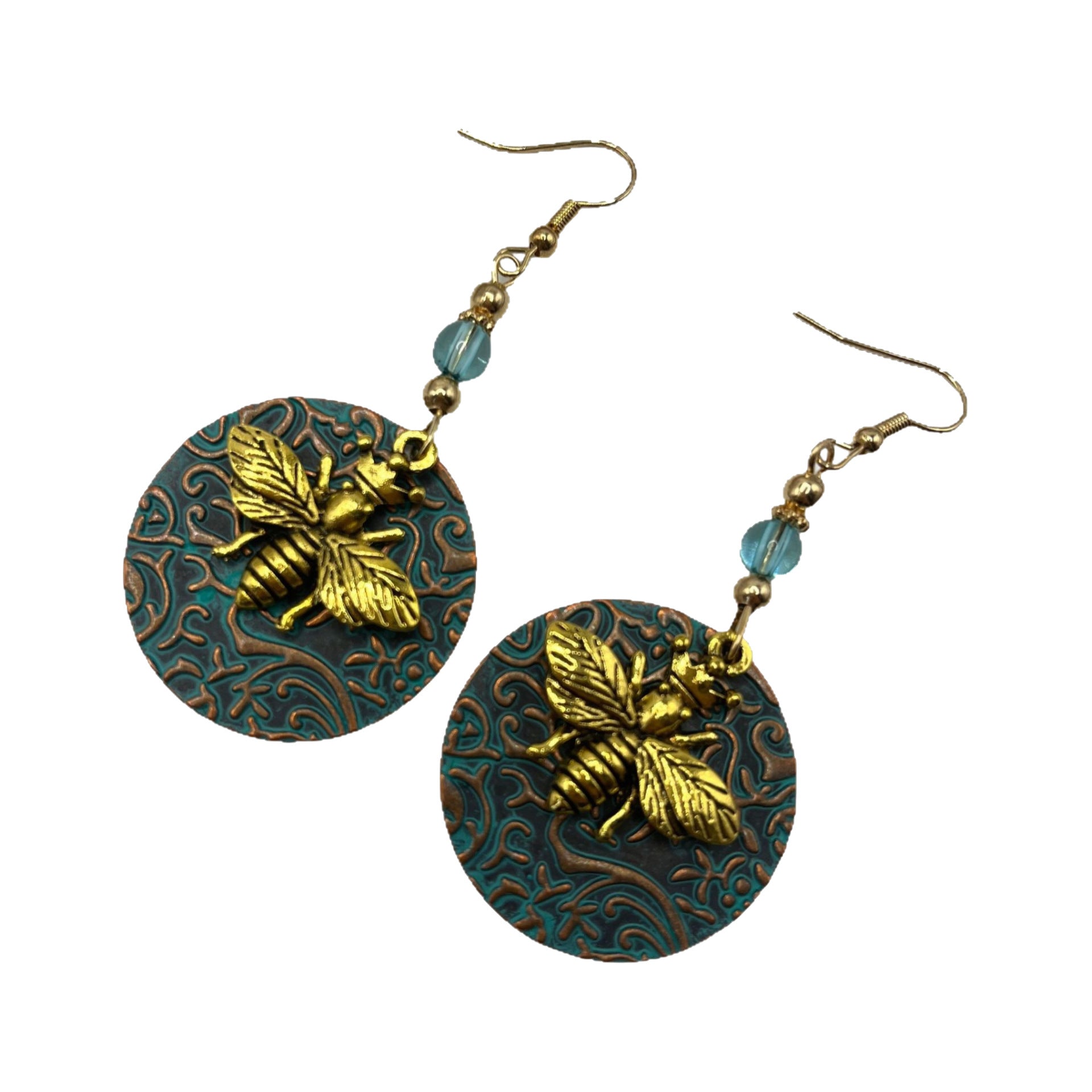 Zarte handwerkliche Ohrring