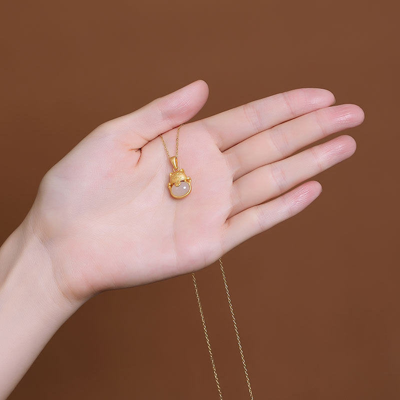 Atemberaubende Gold Halskette für den Alltag