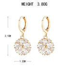 Atemberaubende Ohrring für den Alltag