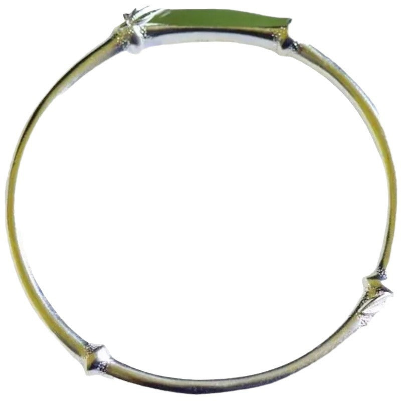 Zarte handwerkliche Silber Armband