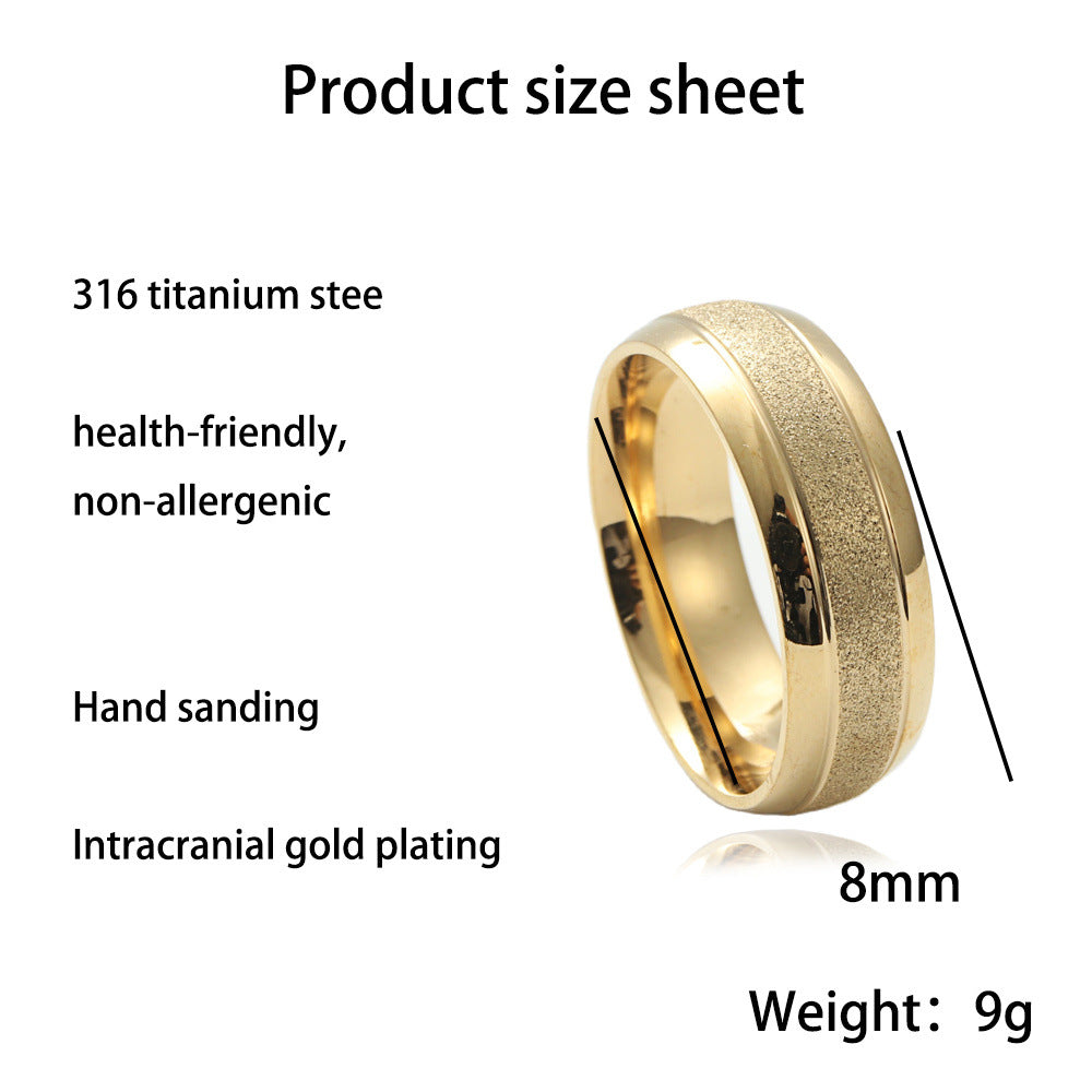 Handgefertigte Vintage Gold Ring