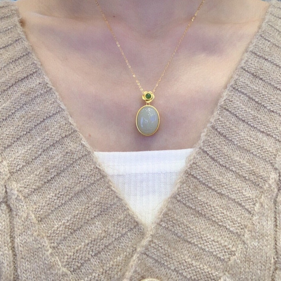 Romantische Silber Halskette für besondere Momente