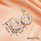 Atemberaubende Ohrring für den Alltag