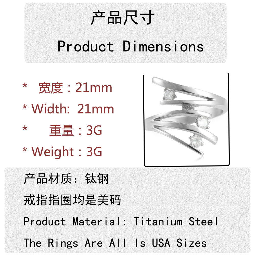 Atemberaubende Ring für den Alltag