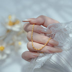 Handgefertigte Vintage Gold Armband