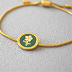 Handgefertigte Vintage Gold Armband