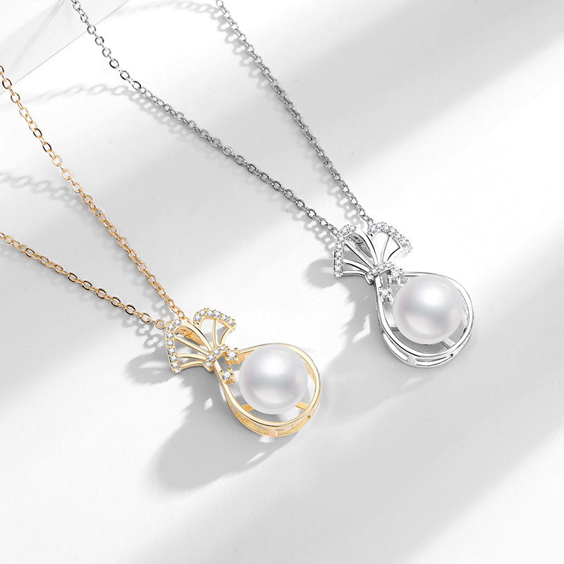 Romantische Perlen Halskette für besondere Momente