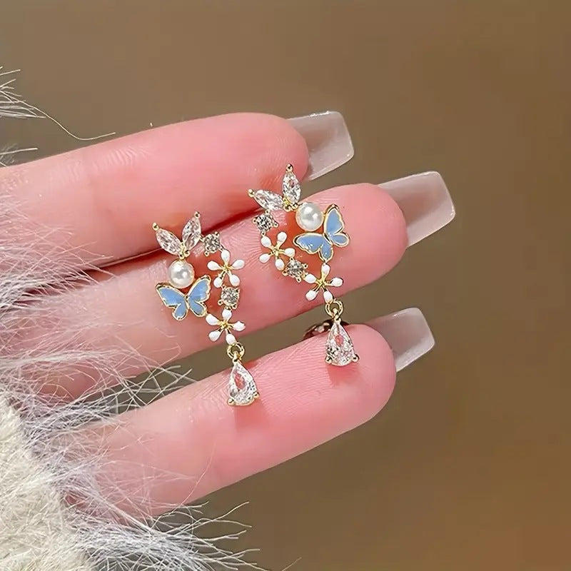 Handgefertigte Vintage Ohrring