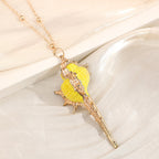 Zarte handwerkliche Halskette